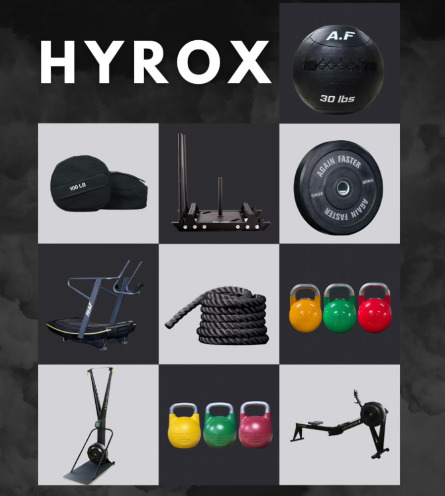 استعد لسباق HYROX بأفضل المعدات الاحترافية | 321GYM