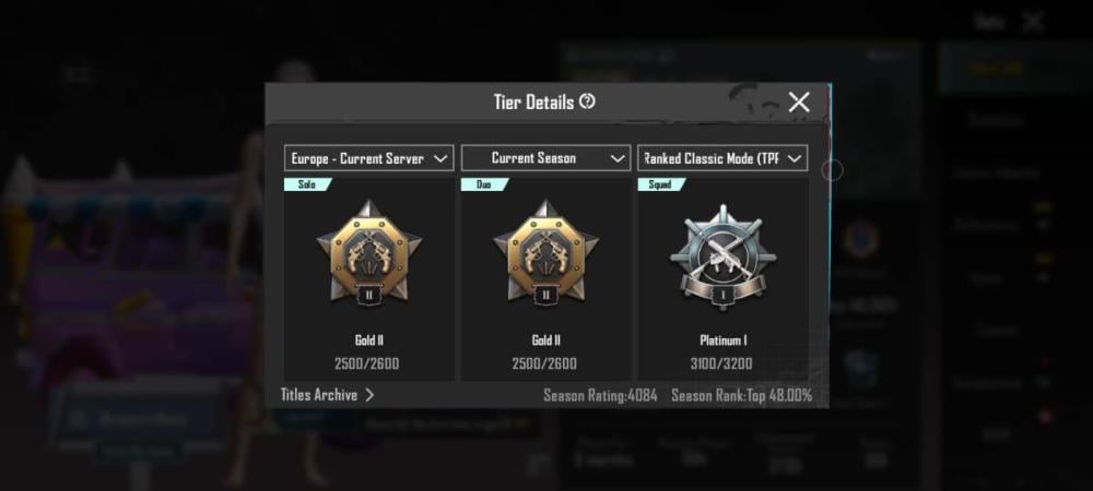 حساب ببجي عالمية لفل 53/ اوربا بلاتينيوم (سيزون c9s26 ) / ربط ايميل + تويتر موقوف ( تسليم فوري )