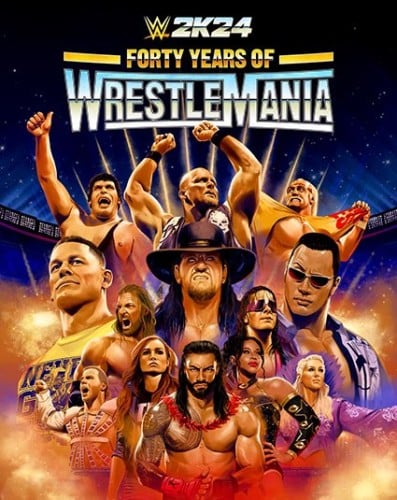 المصارعة 24 أعلى نسخة- WWE 2K24 40 Years of Wrestl...