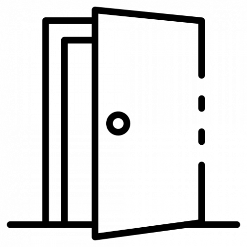 وزن باب خشب