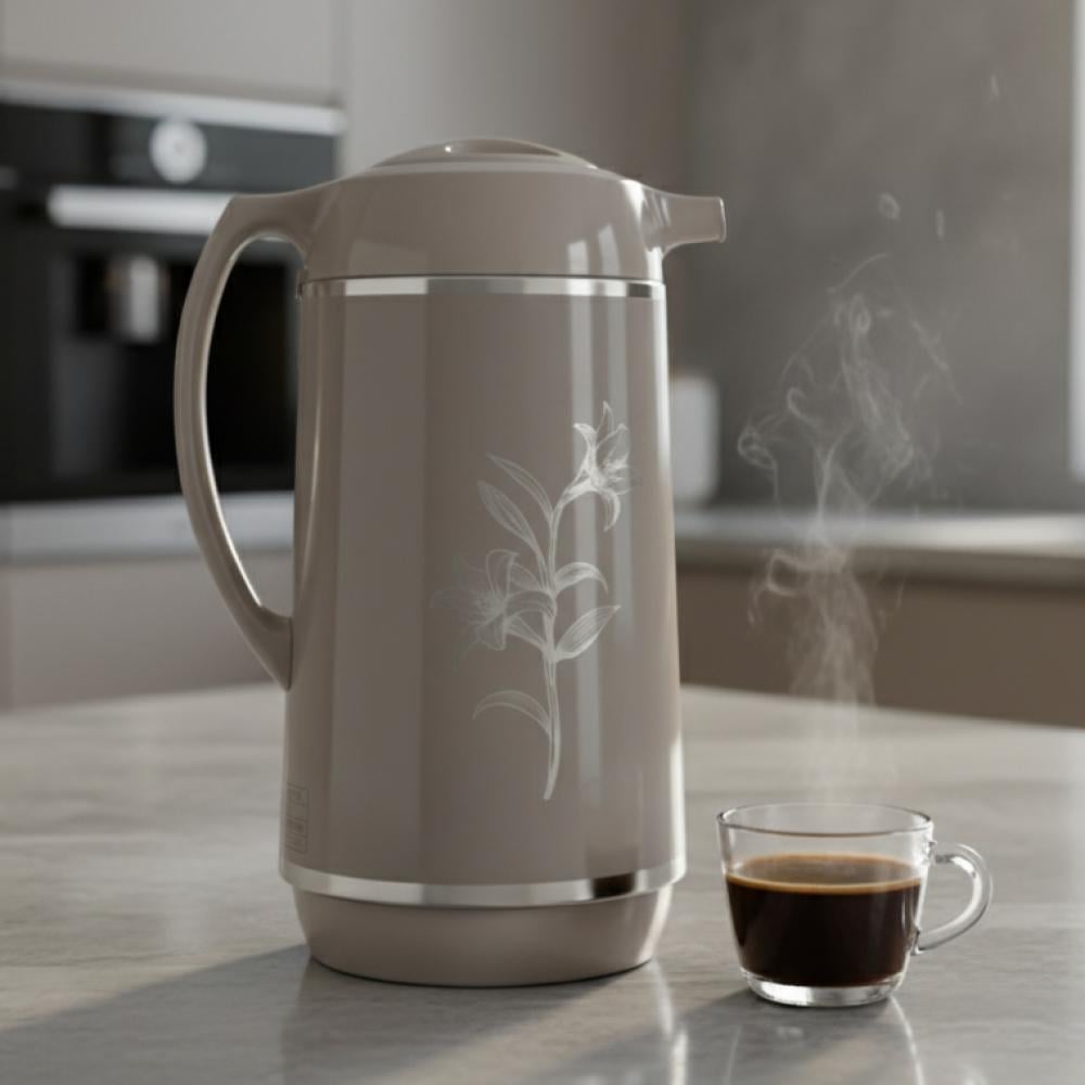 ترمس Zojirushi زوجيروشي ابو فيل ياباني 1 لتر بني