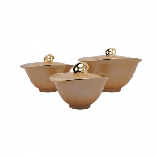 حافظة طعام غولدن فاير طقم 3 711/G-LT-G-LT