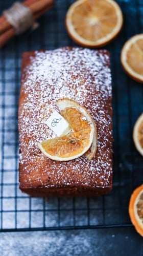 Orange pound cake Small