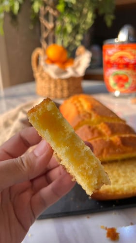 Orange pound cake Big