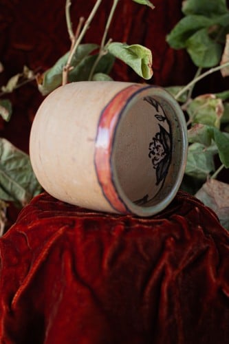 رَوْح /ROUH كوب رخامي بدون يد 4/4