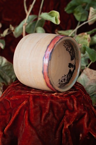 رَوْح /ROUH كوب رخامي بدون يد 4/2