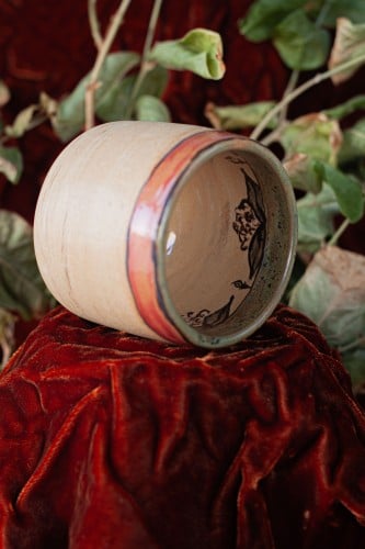 رَوْح /ROUH كوب رخامي بدون يد 4/1