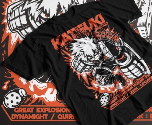 تيشيرت باكوغو || Katsuki Bakugo T-shirt