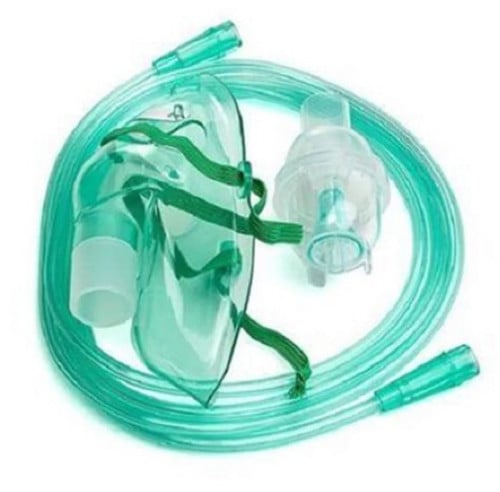 كمامة اكسجين مع نيبولايزر Oxygen Mask for Nebulize...