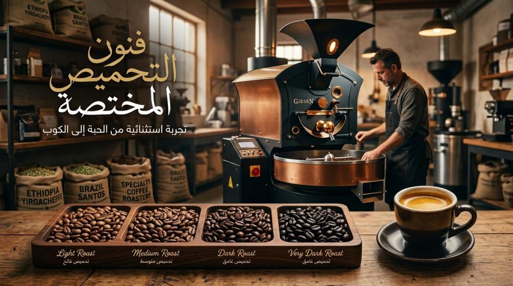 درجات تحميص القهوة للإسبريسو: كيف تؤثر على النكهة والكريمة؟