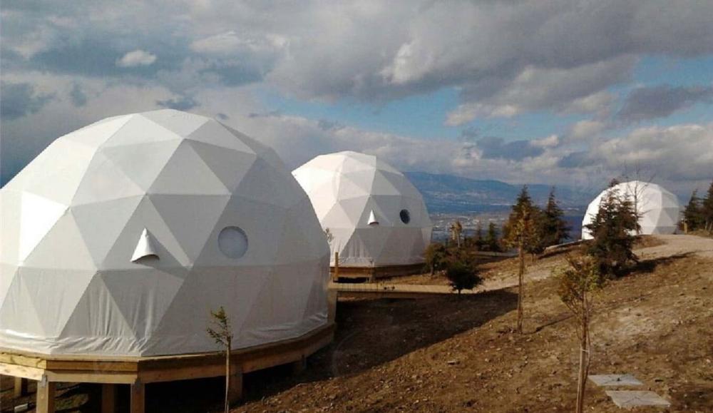 القبب الأوروبية الجيوديسية: جودة المصانع العالمية مع حلول NEOM TENTS