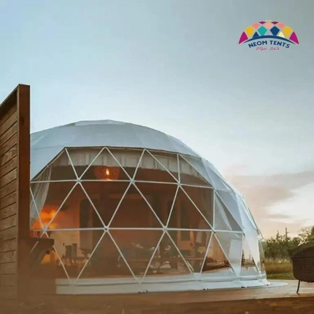 الخيام الجيوديسية من NEOM TENTS: فخامة المستقبل تحت سماء السعودية