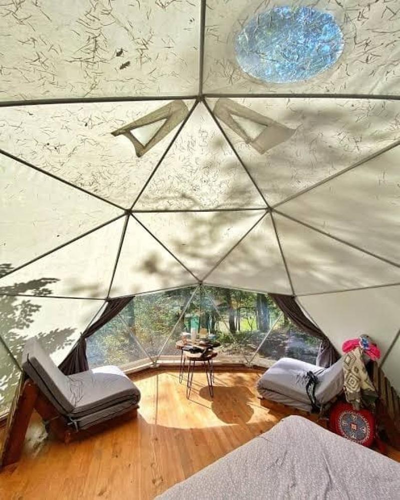 القبة الجيوديسية من NEOM TENTS: تصميم عصري لمستقبل العمارة المستدامة