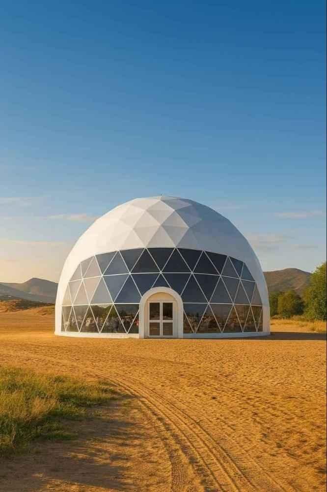 القبب الجيوديسية: الحل المتطور للمشاريع السياحية والضيافة والفعاليات | NEOM Tents
