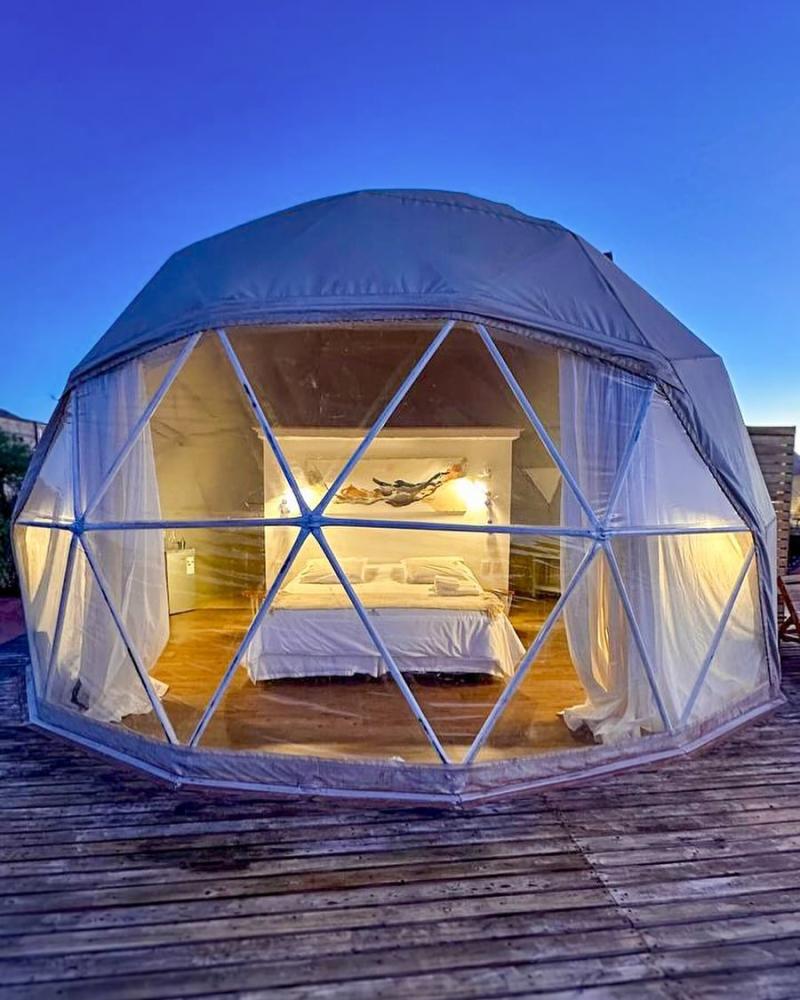 القبب الجيوديسية: مستقبل البناء الذكي والمساحات العصرية