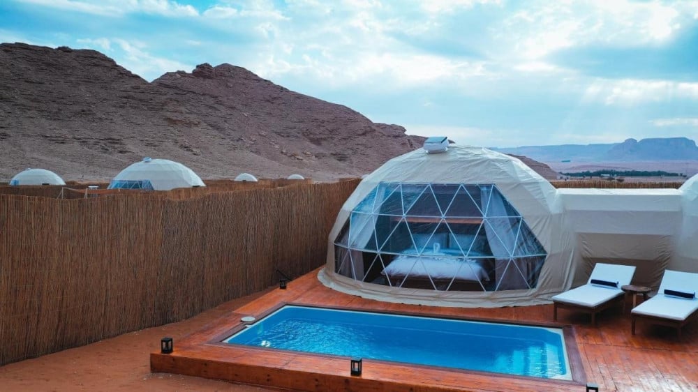 Geodesic tents