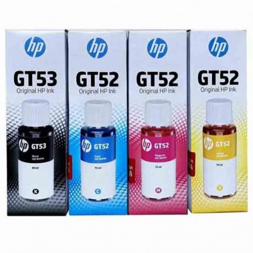 hp orginal ink bottle GT53 / GT52 set 4 pieces