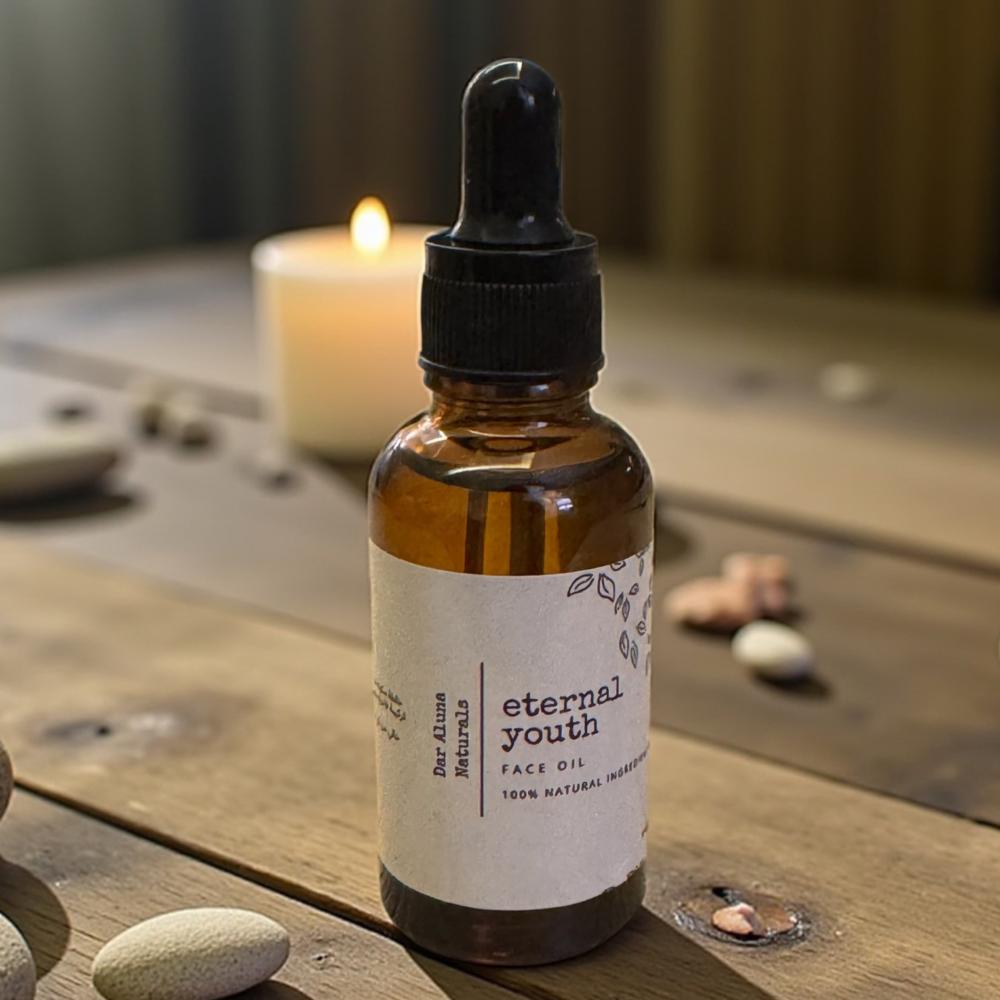 زيت Eternal Youth للوجه الطبيعي لنعومة وترطيب البشرة