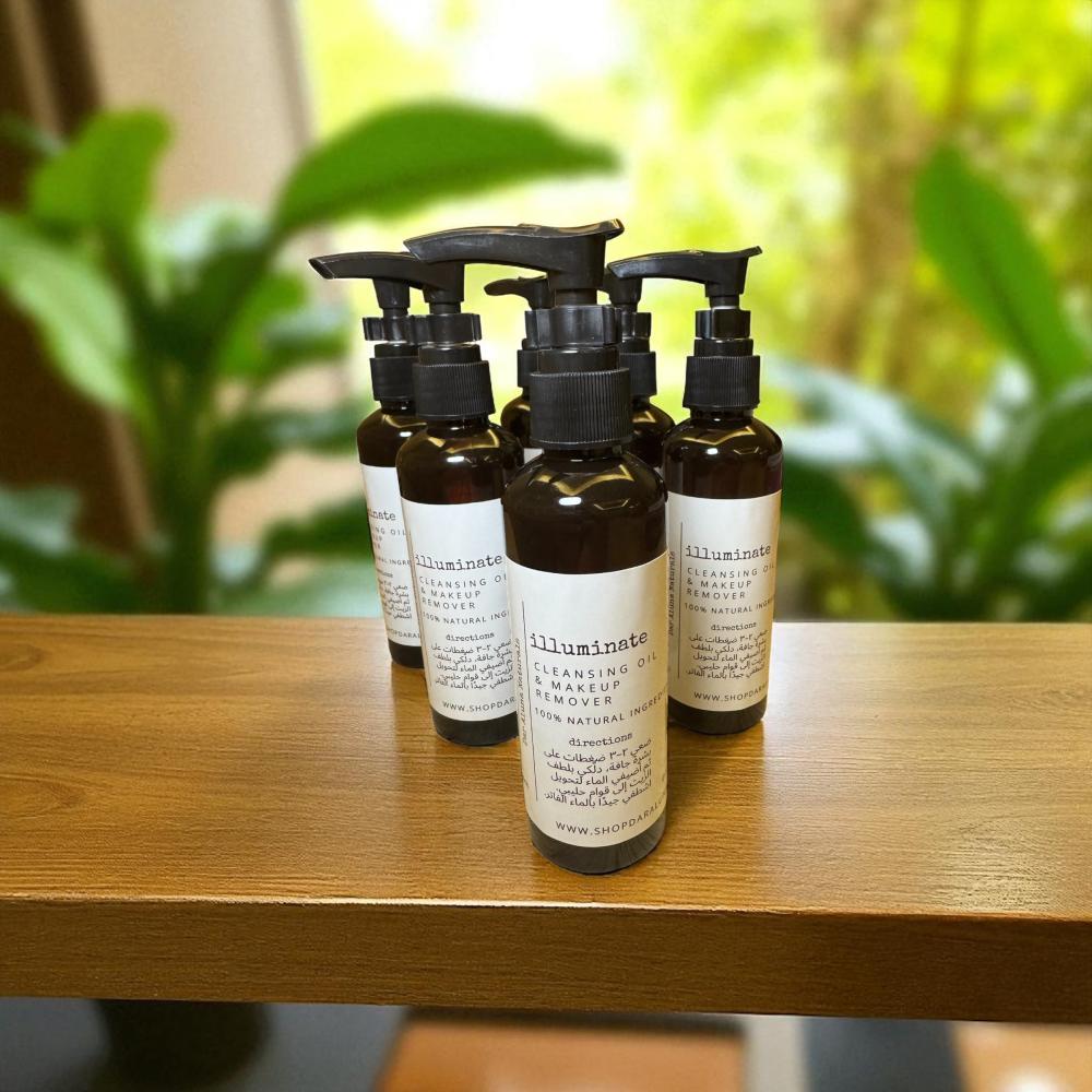 أفضل غسول زيتي للوجه ومزيل مكياج من Illuminate