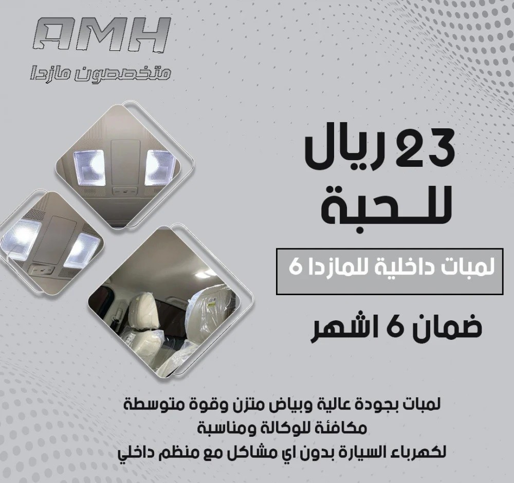 لمبات داخلية للسقف حبة واحدة