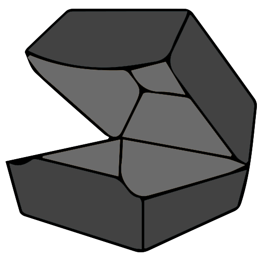 علب البرجر والحلا