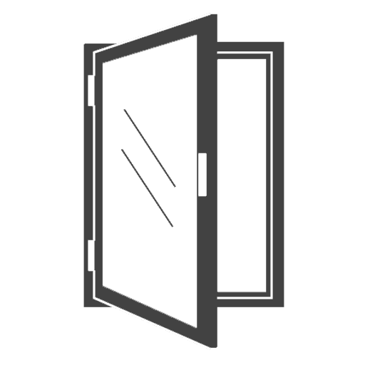 أبواب المنيوم  (حلق مفصلي)