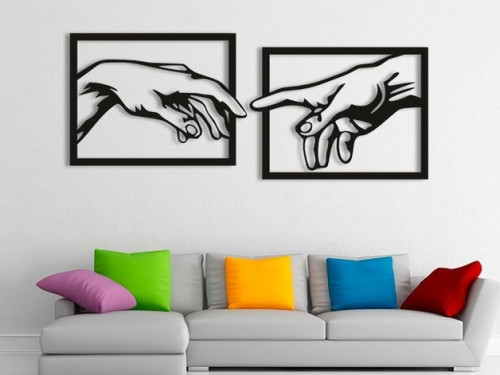 طقم 2 لوحه خشبية بنظام الحفر مقاس كل لوحة 50 سم *...