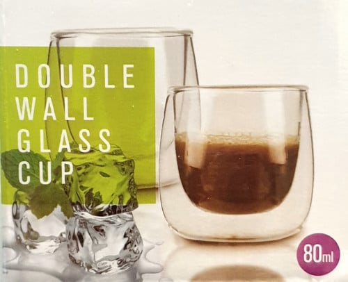 كوب اسبريسو زجاجي دبل espresso cup