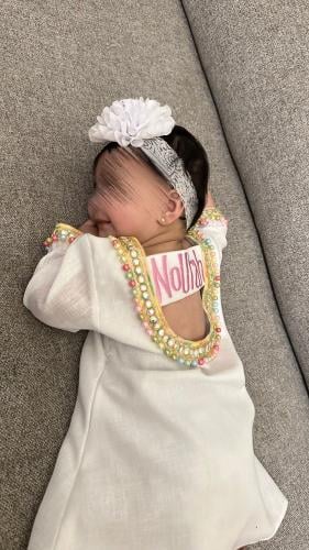 جلابيه اطفال بناتيه بالاسم