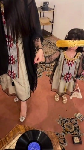 فستان بناتي سدو ليوم التأسيس