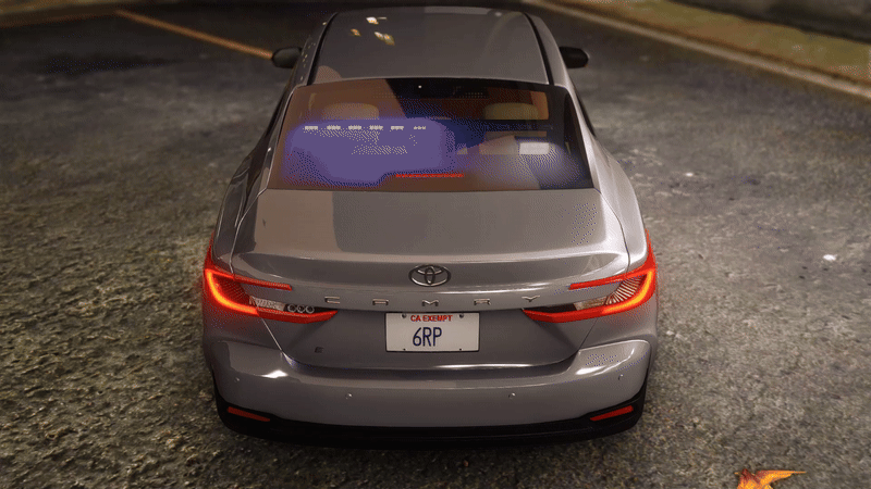 TOYOTA CAMRY 2025 UNMARKED - كامري 2025 سري