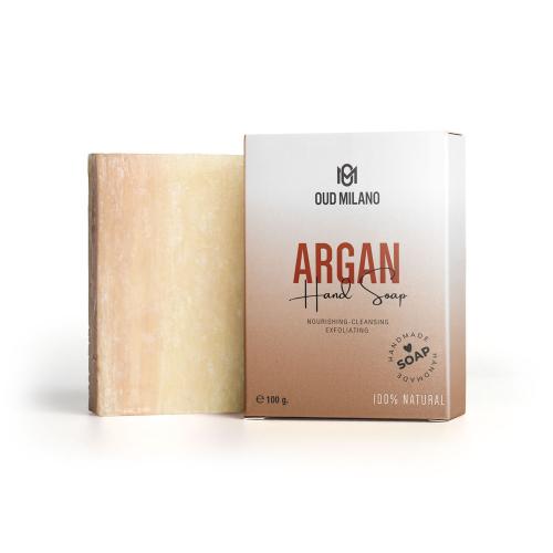 Handmade argan hand soap