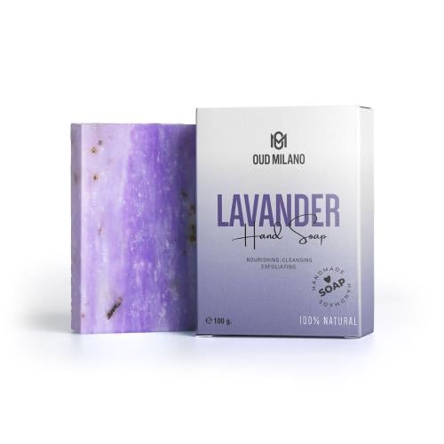 Lavender handmade hand soap