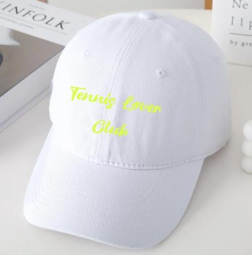 Cap printing ( Tennis Lover Club )