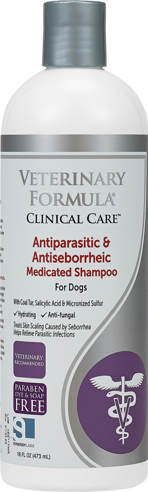 VFCC Antiparasitic & Antiseborrheic Dog Shampoo (473ml)