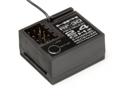 104060 - HPI RF-30 RECEIVER (2.4GHz /2ch/6V 5cell Battery)