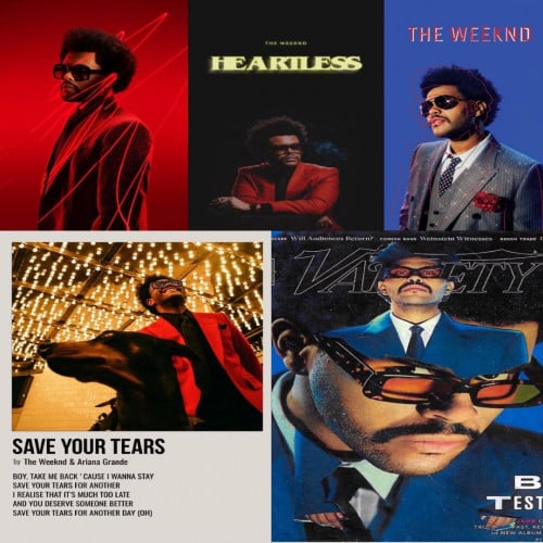 بوسترات ذا ويكند the Weeknd posters