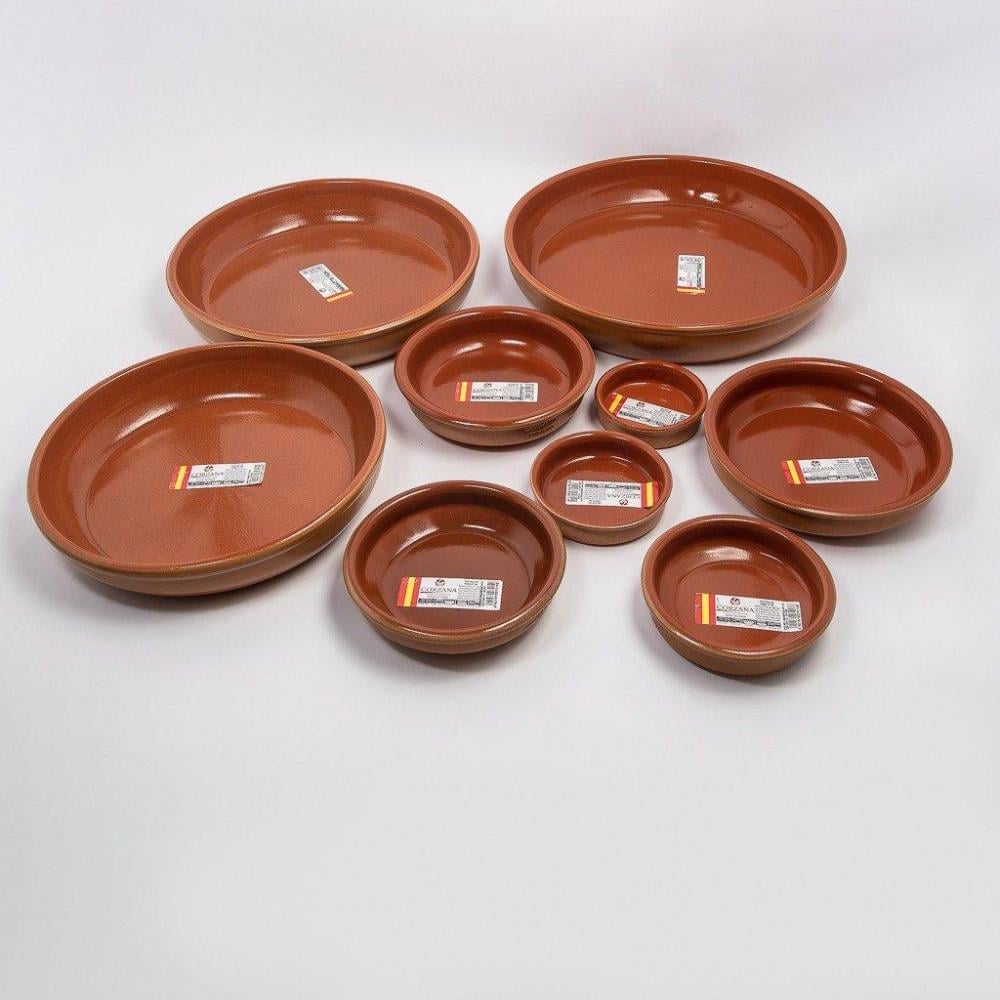 صينية فخار اسباني دائري 33 سم