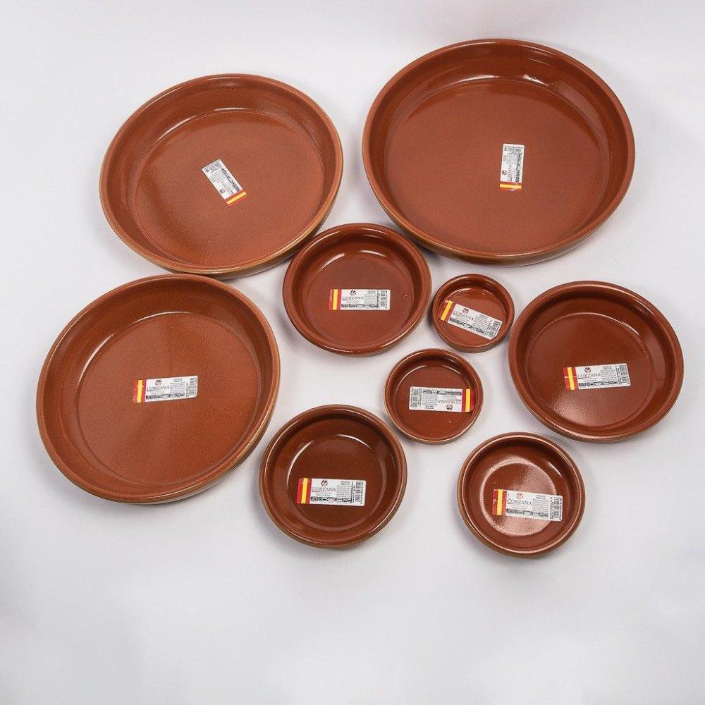 صينية فخار اسباني دائري 33 سم