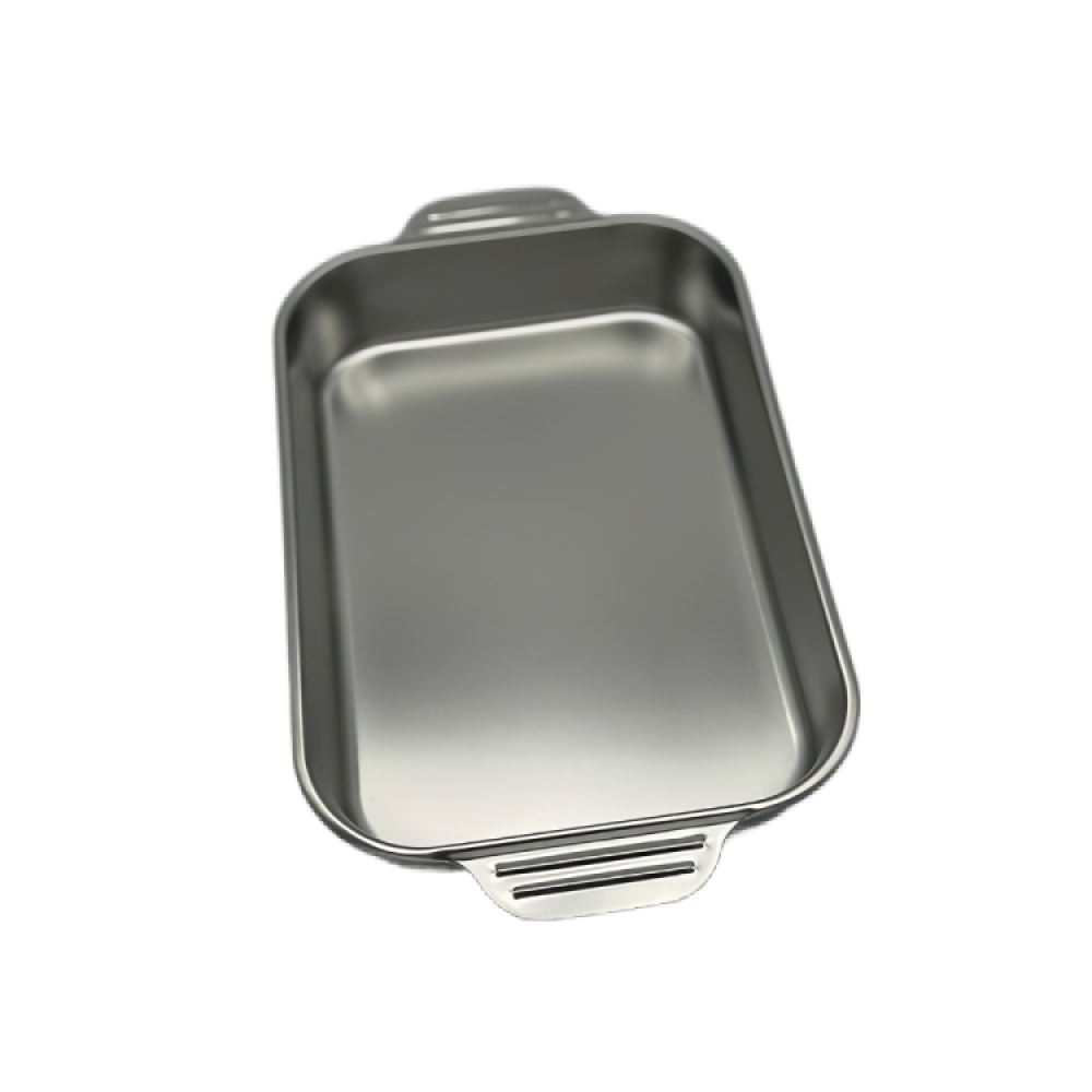 صينية ستانلس ستيل 50*32سم ارتفاع 6سم