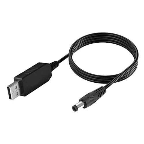 كيبل usb to 12v من تن بلس