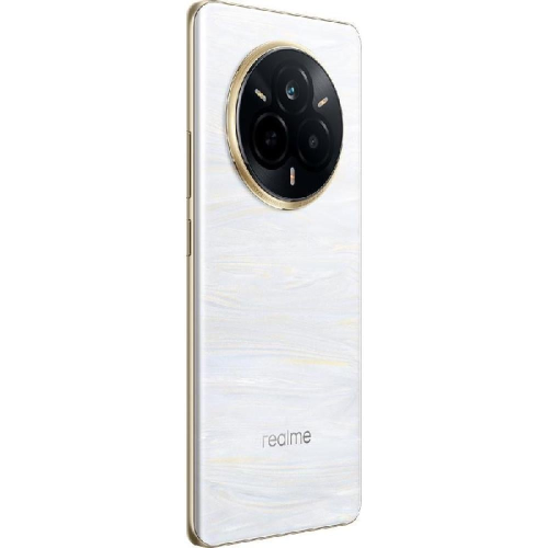 Realme جوال 14 برو ثنائي الشريحة لون أبيض لؤلؤي، ذ...
