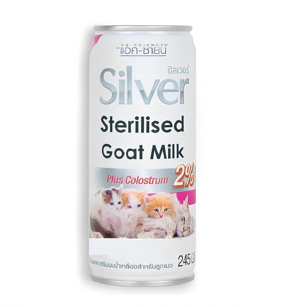 ايجي سينس حليب الماعز الفضي المعقم 245 ml-القوارض-كات بارك