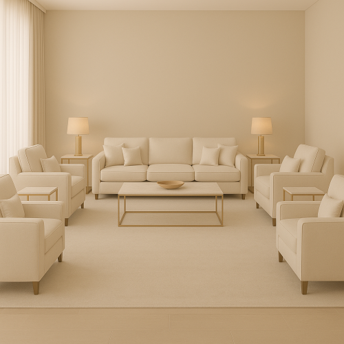 طقم كنب بلاتينيوم  7 اشخاص