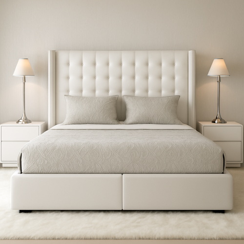 غرفة نوم مودرن كوين *