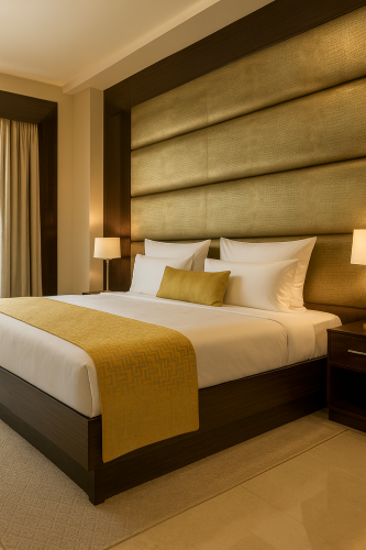 سرير غرفة نوم فندقية مودرن سيزر