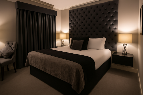 غرفة نوم سوبر بلاكي *