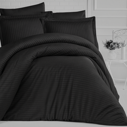 مفرش منزلي فندقي اسود جميع المقاسات