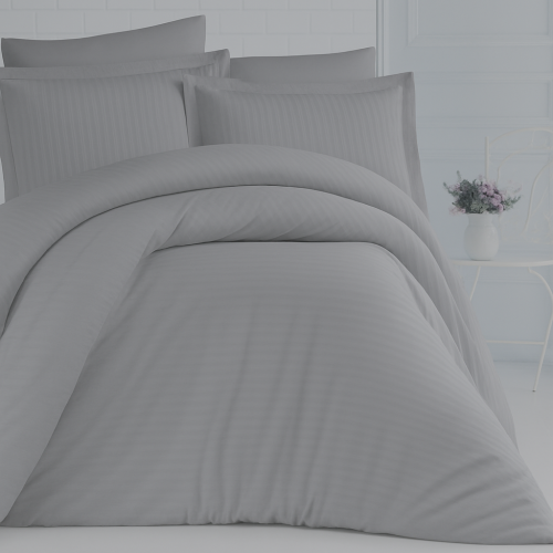 مفرش منزلي فندقي رصاصي جميع المقاسات