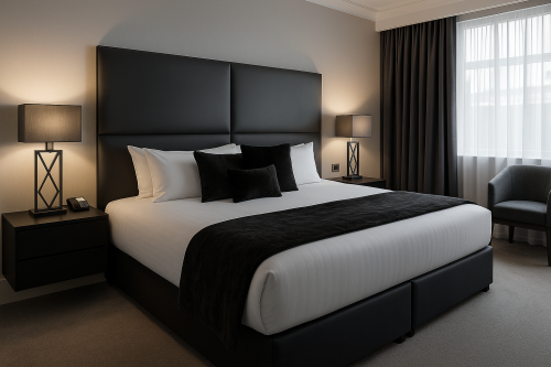 سرير غرفة نوم حياة ريجنسي *